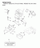 Jonsered LT17A (JLT17H42A, 954130062) - Lawn & Garden Tractor (2002-06) Spareparts ENGINE