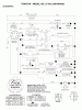 Jonsered LT18A (JNA18H42A) - Lawn & Garden Tractor (2001-05) Spareparts SCHEMATIC