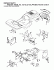 Jonsered LT2112 (J2112A, 954130087) - Lawn & Garden Tractor (2003-01) Spareparts CHASSIS ENCLOSURES