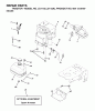 Jonsered LT2112 (J2112A, 954130087) - Lawn & Garden Tractor (2003-01) Spareparts ENGINE