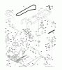 Jonsered LT2113 (96011026700) - Lawn & Garden Tractor (2008-01) Spareparts DRIVE