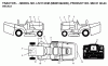 Jonsered LT2113 CM (96061022400) - Lawn & Garden Tractor (2007-10) Spareparts DECALS