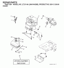 Jonsered LT2114 A (JNA14H36B, 954130084) - Lawn & Garden Tractor (2003-05) Spareparts ENGINE
