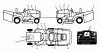 Jonsered LT2114 CA (96061032002) - Lawn & Garden Tractor (2012-08) Spareparts DECALS