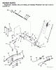 Jonsered LT2115 CM (J2115CMA, 954130215) - Lawn & Garden Tractor (2004-01) Spareparts MOWER LIFT / DECK LIFT