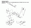 Jonsered LT2115 CMA (96061001001) - Lawn & Garden Tractor (2005-04) Spareparts MOWER LIFT / DECK LIFT
