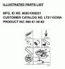 Jonsered LT2115 CMA (96061008201) - Lawn & Garden Tractor (2006-03) Spareparts FREQUENTLY USED PARTS