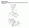 Jonsered CT2105 (J2105FA, 954130095) - Lawn & Garden Tractor (2003-01) Spareparts TRANSMISSION