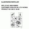 Jonsered LT2116 CMA2 (96061008800) - Lawn & Garden Tractor (2006-02) Spareparts FREQUENTLY USED PARTS