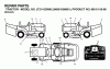 Jonsered LT2116 CMA2 (96061008801) - Lawn & Garden Tractor (2006-06) Spareparts DECALS