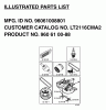 Jonsered LT2116 CMA2 (96061008801) - Lawn & Garden Tractor (2006-06) Spareparts FREQUENTLY USED PARTS