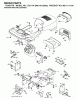 Jonsered LT2117 A (96011012600) - Lawn & Garden Tractor (2006-01) Spareparts CHASSIS ENCLOSURES