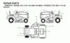 Jonsered LT2117 A (96011012600) - Lawn & Garden Tractor (2006-01) Spareparts DECALS