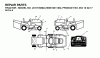 Jonsered LT2118 CMA (96061001100) - Lawn & Garden Tractor (2005-01) Spareparts DECALS