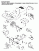 Jonsered LT2122 A2 (96011013000) - Lawn & Garden Tractor (2006-06) Spareparts CHASSIS ENCLOSURES