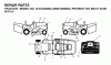 Jonsered LT2122 CMA2 (96061008600) - Lawn & Garden Tractor (2006-04) Spareparts DECALS