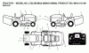 Jonsered LT221 CMA2 - Lawn & Garden Tractor (2007-02) Spareparts DECALS