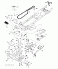 Jonsered LT2213 (96041007900) - Lawn & Garden Tractor (2009-01) Spareparts DRIVE