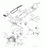 Jonsered LT2213 A (96041008000) - Lawn & Garden Tractor (2009-01) Spareparts DRIVE