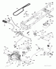 Jonsered LT2213 A (96041015404) - Lawn & Garden Tractor (2013-05) Spareparts DRIVE