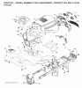 Jonsered LT2216 (96041005601) - Lawn & Garden Tractor (2007-04) Spareparts CHASSIS ENCLOSURES