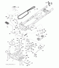 Jonsered LT2216 (96041010200) - Lawn & Garden Tractor (2009-01) Spareparts DRIVE
