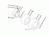 Jonsered LT2216 (96041010200) - Lawn & Garden Tractor (2009-01) Spareparts WHEELS TIRES