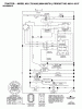 Jonsered LT2216 A2 (96041003701) - Lawn & Garden Tractor (2007-05) Spareparts SCHEMATIC