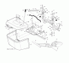 Jonsered LT2216 CMA2 (96061024500) - Lawn & Garden Tractor (2009-01) Spareparts BAGGER