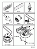 Jonsered LT2216 CMA2 (96061024500) - Lawn & Garden Tractor (2009-01) Spareparts FREQUENTLY USED PARTS