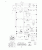 Jonsered LT2216 CMA2 (96061024500) - Lawn & Garden Tractor (2009-01) Spareparts SCHEMATIC