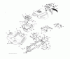 Jonsered LT2217 A (96041003300) - Lawn & Garden Tractor (2007-02) Spareparts CHASSIS ENCLOSURES