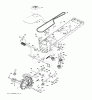 Jonsered LT2217 A (96041003300) - Lawn & Garden Tractor (2007-02) Spareparts DRIVE