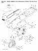 Jonsered LT2217 A (96041004301) - Lawn & Garden Tractor (2008-01) Spareparts DRIVE