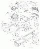 Jonsered LT2217 A (96041010303) - Lawn & Garden Tractor (2010-10) Spareparts CHASSIS ENCLOSURES
