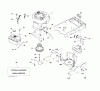 Jonsered LT2217 A (96041010400) - Lawn & Garden Tractor (2009-01) Spareparts ENGINE