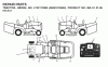 Jonsered LT2217 CMA (96061019602) - Lawn & Garden Tractor (2007-09) Spareparts DECALS