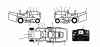 Jonsered LT2217 CMA (96061023800) - Lawn & Garden Tractor (2008-10) Spareparts DECALS