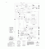 Jonsered LT2218 A (96041005801) - Lawn & Garden Tractor (2009-02) Spareparts SCHEMATIC