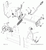 Jonsered LT2218 A (96041023900) - Lawn & Garden Tractor (2012-10) Listas de piezas de repuesto y dibujos MOWER LIFT / DECK LIFT