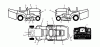 Jonsered LT2218 CMA2 (96061024100) - Lawn & Garden Tractor (2009-01) Spareparts DECALS