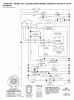 Jonsered LT2223 A2 (960410040, 96041004000) - Lawn & Garden Tractor (2007-07) Spareparts SCHEMATIC