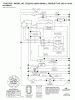 Jonsered LT2223 A2 (960410040, 96041004001) - Lawn & Garden Tractor (2007-05) Spareparts SCHEMATIC