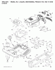 Jonsered LT2223 A2 (96041006900) - Lawn & Garden Tractor (2008-02) Spareparts CHASSIS ENCLOSURES