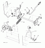 Jonsered LT2316 CM (96051000403) - Lawn & Garden Tractor (2013-05) Pièces détachées MOWER LIFT / DECK LIFT