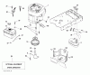 Jonsered LT2316 CM (96051002001) - Lawn & Garden Tractor (2011-07) Listas de piezas de repuesto y dibujos ENGINE