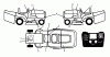 Jonsered LT2323 CMA2 (96051004700) - Lawn & Garden Tractor (2012-02) Spareparts DECALS