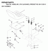 Jonsered LTH13 (J813H42C, 954130010) - Lawn & Garden Tractor (1998-12) Listas de piezas de repuesto y dibujos SEAT