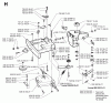 Jonsered FR13 (85CM) - Rear-Engine Riding Mower (1998-06) Listas de piezas de repuesto y dibujos TRANSMISSION