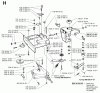 Jonsered FR13 - Rear-Engine Riding Mower (1998-10) Listas de piezas de repuesto y dibujos CHASSIS / FRAME #2